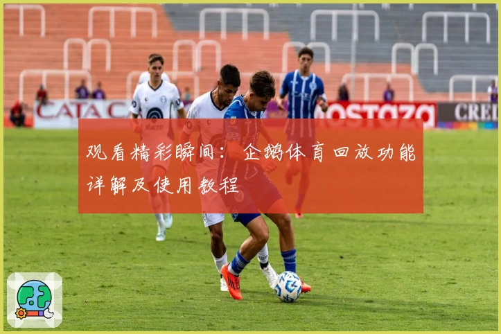 观看精彩瞬间：企鹅体育回放功能详解及使用教程